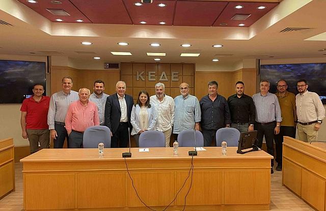 Στην συνεδρίαση της Οικονομικής Επιτροπής της ΚΕΔΕ ο Δήμαρχος Βιάννου