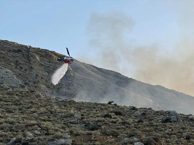 Φωτιά στο Ρέθυμνο