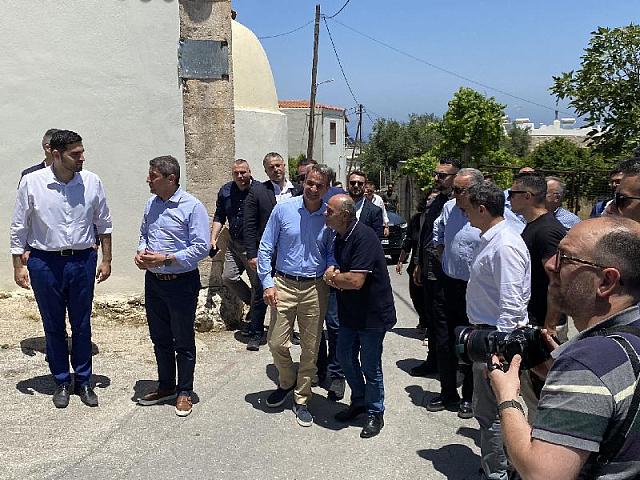 μητσοτακης - γερανι Ρεθυμνου