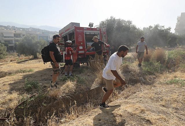 Πυρκαγιά - Κορώνη Μαγαρά