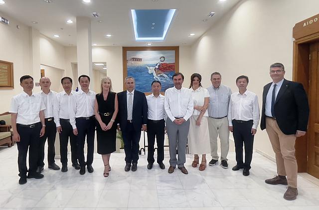 Κινεζική αντιπροσωπεία δικαστών επισκέφθηκε την Περιφέρεια Κρήτης