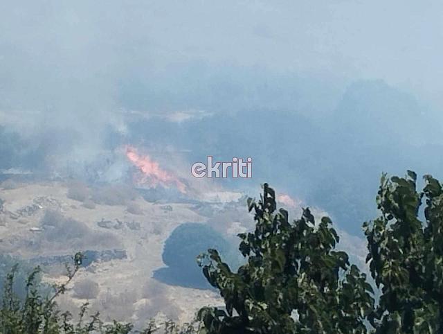 φωτιά στα Χανιά 