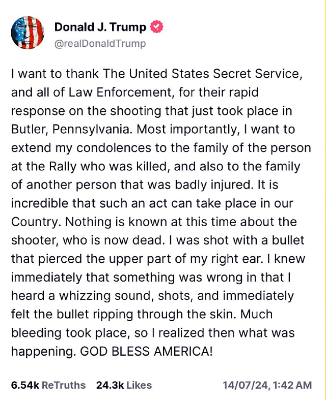 Ανάρτηση Τραμπ