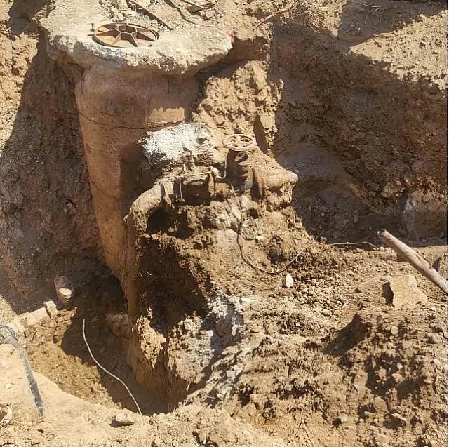 Φράγμα Φανερωμένης αγωγοί