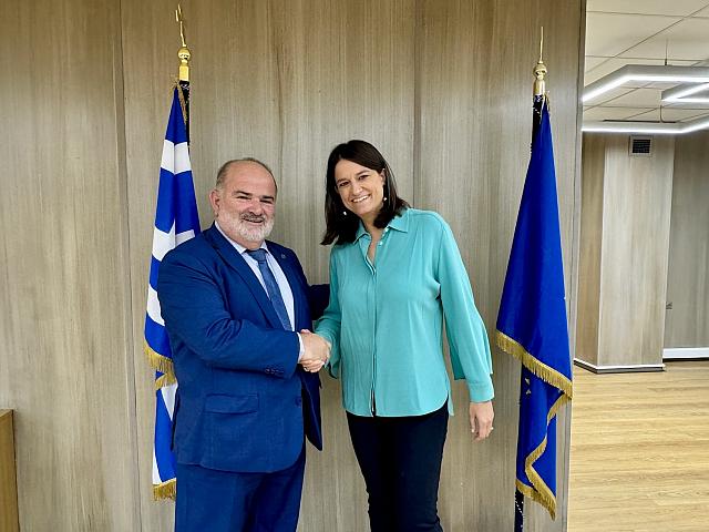 Συνάντηση ΥΠΕΚΑ Νίκης Κεραμέως με το Προεδρείο της ΓΣΕΒΕΕ