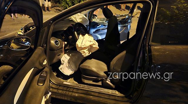 τροχαίο χανιά