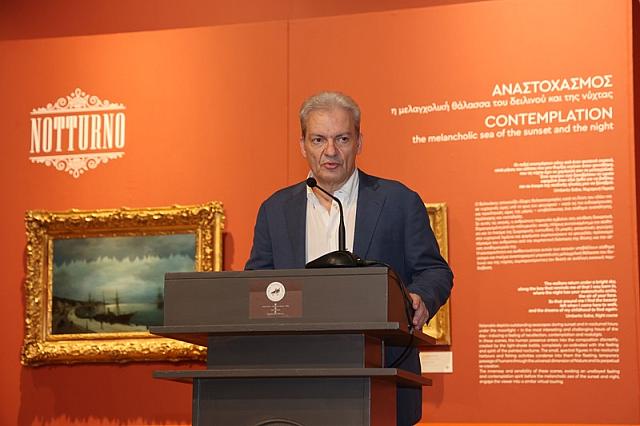 Εγκαίνια για την έκθεση: Κωνσταντίνος Βολανάκης – ίσαλος γραμμή» 