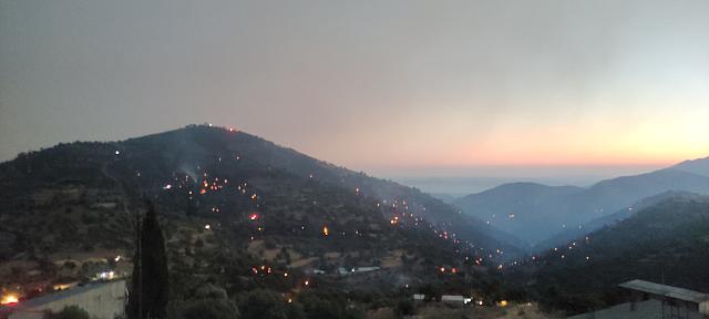 Φωτιά στο Ρέθυμνο