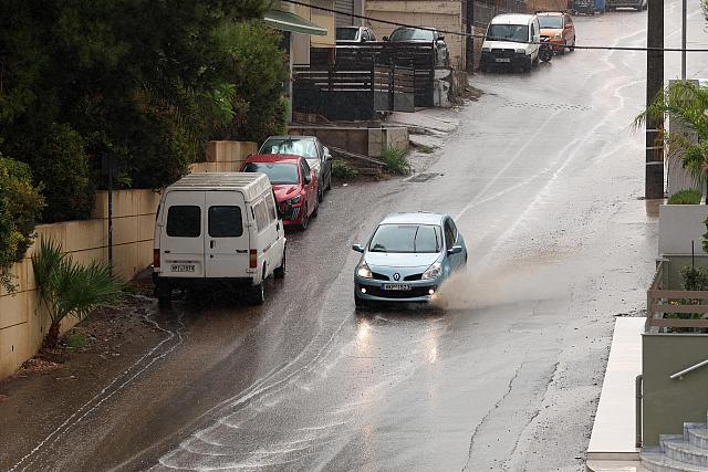 βροχή ηράκλειο 31/8/2024