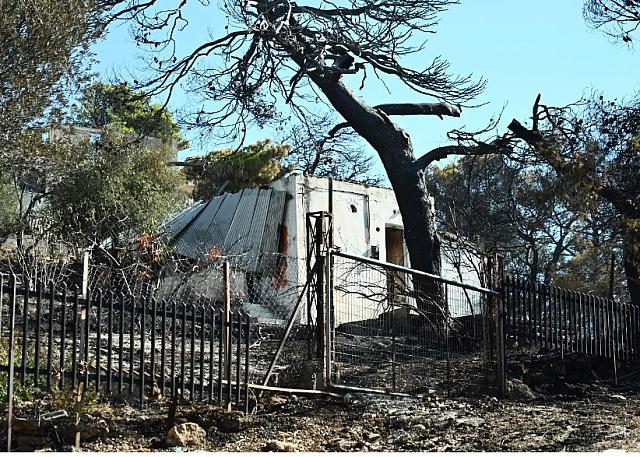 Φωτιά στην Αττική