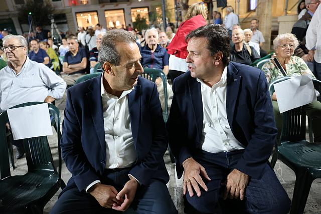 ηρακλειο - ομιλία ανδρουλακη