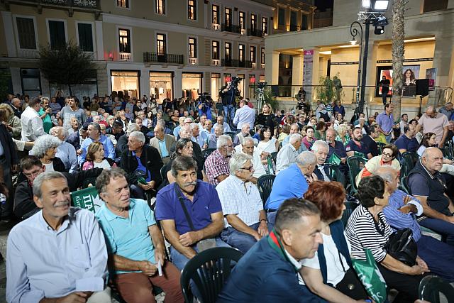 ηρακλειο - ομιλία ανδρουλακη