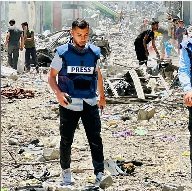 Δημοσιογράφος παλαιστίνη