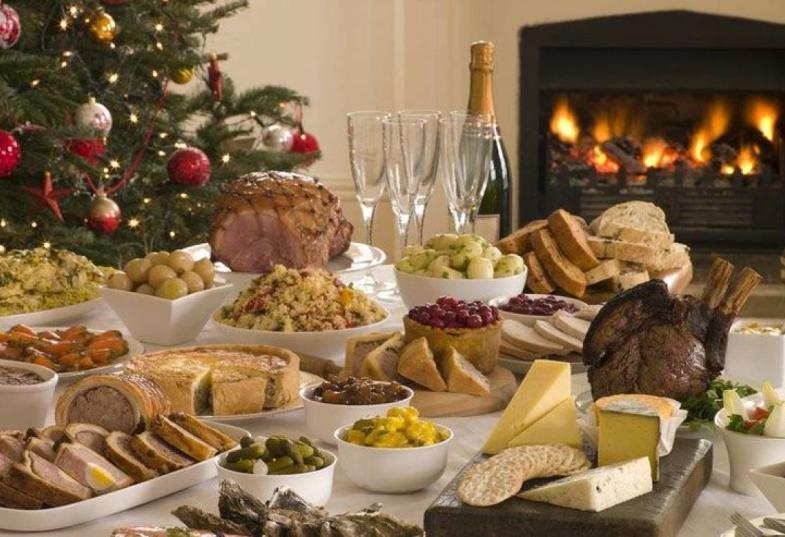 χριστουγενιάτικο τραπέζι