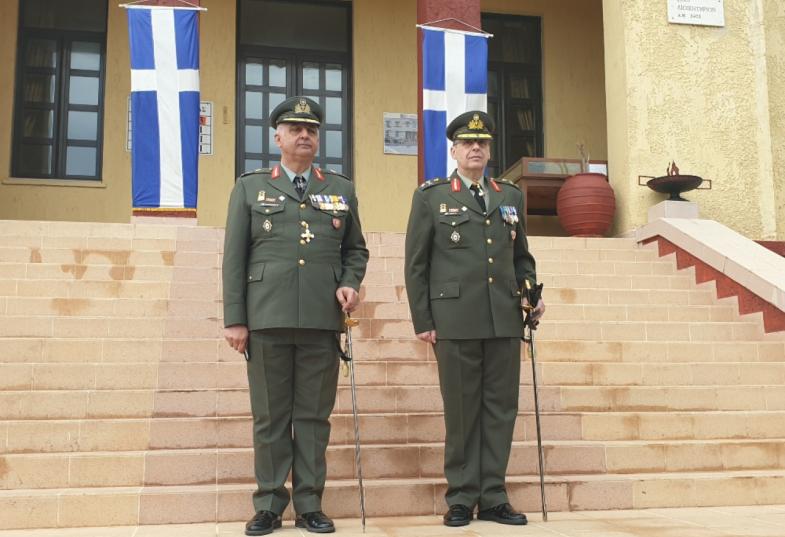 Αλλαγή σκυτάλης στη Διοίκηση της Σχολής Εφέδρων Αξιωματικών Πεζικού