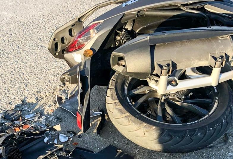 τροχαιο με μηχανή