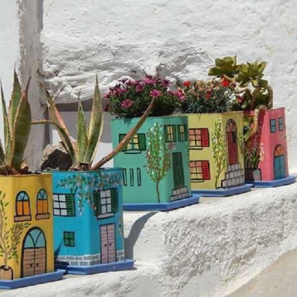 λουλούδια καλοκαίρι νησί