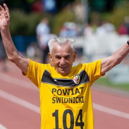 Έκανε ρεκόρ στα 100μ. και είναι 104 ετών!!!