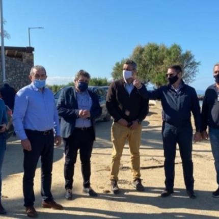 κλιμακιο του συριζα στις πληγείσες περιοχές