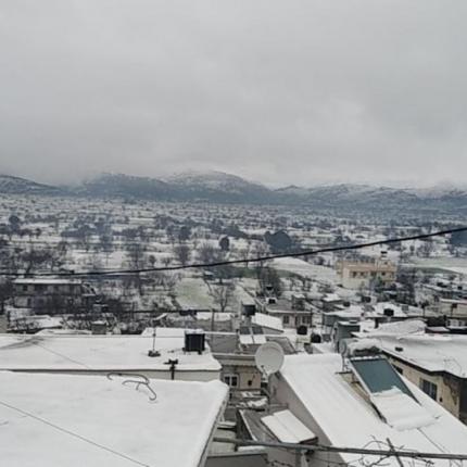 Το χιονισμένο Οροπέδιο Λασιθίου.