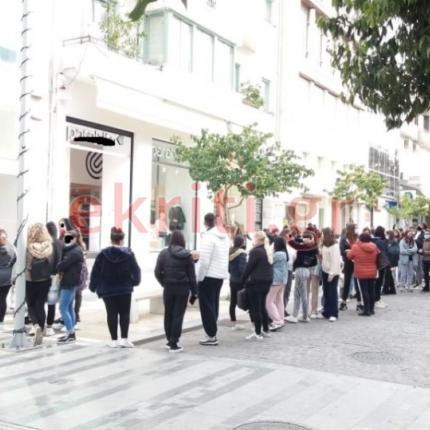 συνωστισμος ηρακλειο αγορα