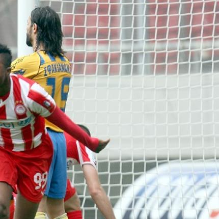 Δύσκολα 2-1 ο Ολυμπιακός τον Παναιτωλικό