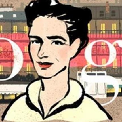 Την Σιμόν Ντε Μποβουάρ τιμά σήμερα η Google