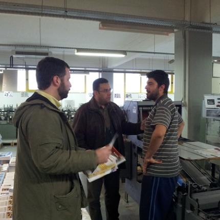 Ηράκλειο: Περιοδεία του Μανώλη Συντυχάκη στην Τυποκρέτα 