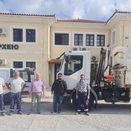 Άγιος Νικόλαος - Ανρωπιστική βοήθεια στους σεισμοπαθείς