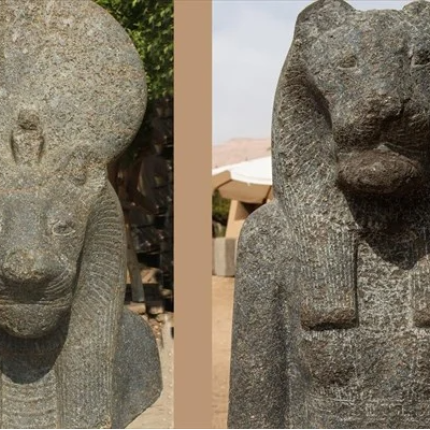 αγαλματα λουξορ