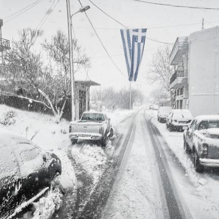 οροπέδιο λασιθίου χιόνια