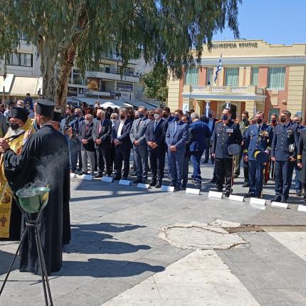 Κατάθεση στεφάνων 25η Μαρτίου