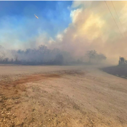 τεξας φωτια