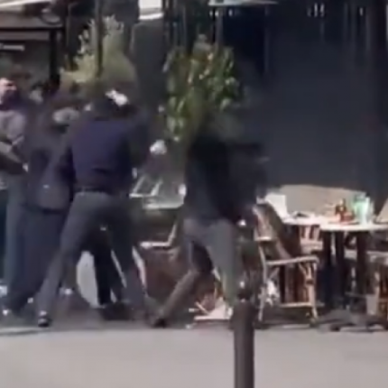 Γαλλία: Άγριο ξύλο μεταξύ οπαδών... διαφόρων ομάδων στο Παρίσι