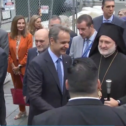 Επίσκεψη Κυριάκου Μητσοτάκη στο Ground Zero