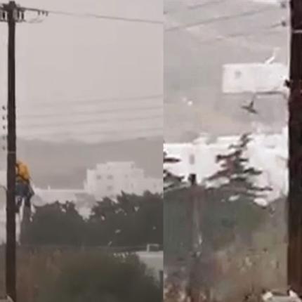 εναερίτης ΔΕΗ Πάρος