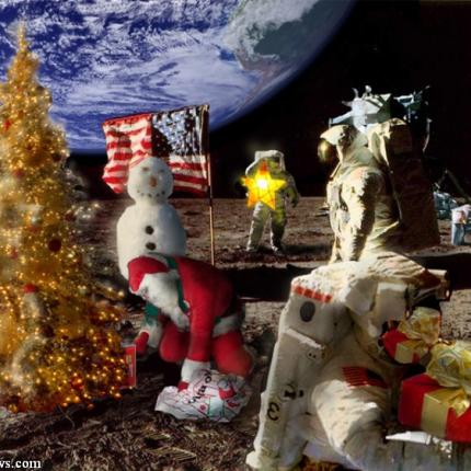 χριστούγεννα διάστημα