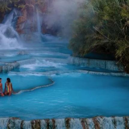 ζεστό μπάνιο