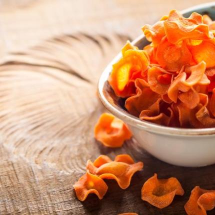 καρότα τσιπς