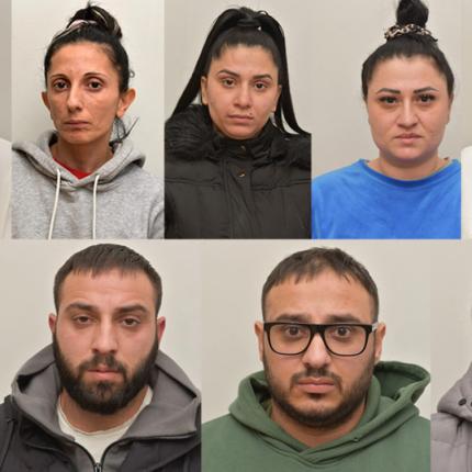 Στη δημοσιότητα τα στοιχεία 11 μελών εγκληματικής οργάνωσης που διέπραττε κλοπές