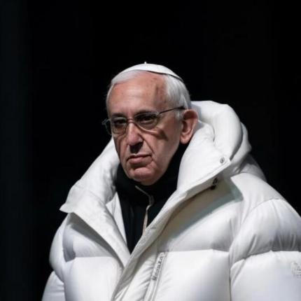 πάπας φραγκίσκος μπουφάν