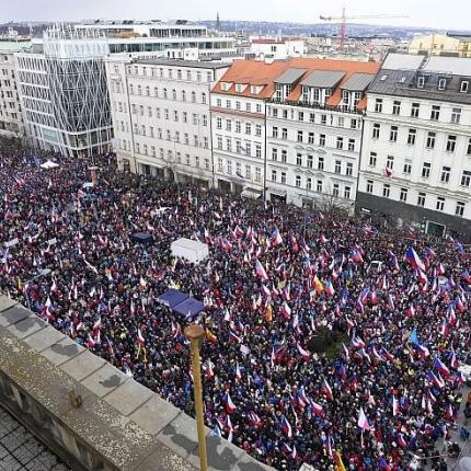 πραγα - διαμαρτυρία