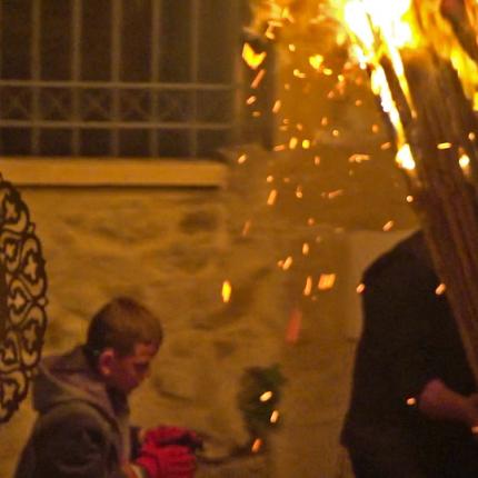 λαμπαδες μεγαλης παρασκευης αργυρουπολη Ρεθυμνου