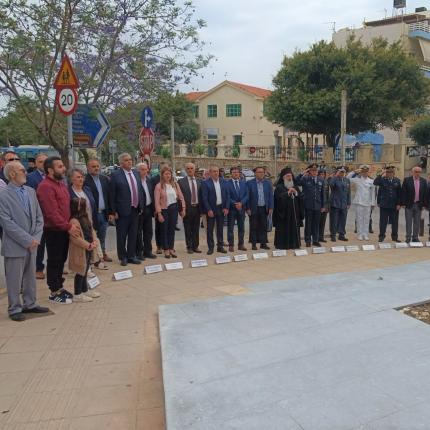 κατάθεση στεφάνων ηράκλειο