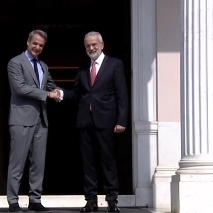 Κυριάκος Μητσοτάκης Ιωάννης Σαρμάς