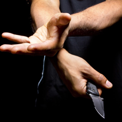 ληστεία με μαχαίρι