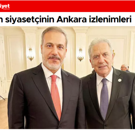 Η εφημερίδα Hurriyet για τις εντυπώσεις Αβραμόπουλου από τη νέα κυβέρνηση Ερντογάν