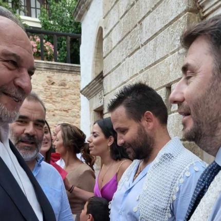 Τα είπαν σε εγκάρδιο κλίμα Ανδρουλάκης - Κουράκης