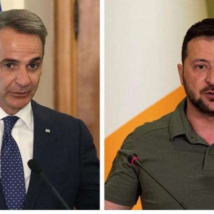 Μητσοτάκης - Ζελένσκι