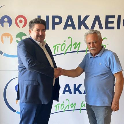 Ο Γιάννης Βαρδαβάς υποψήφιος με την παράταξη «Ηράκλειο, η Πόλη μας»